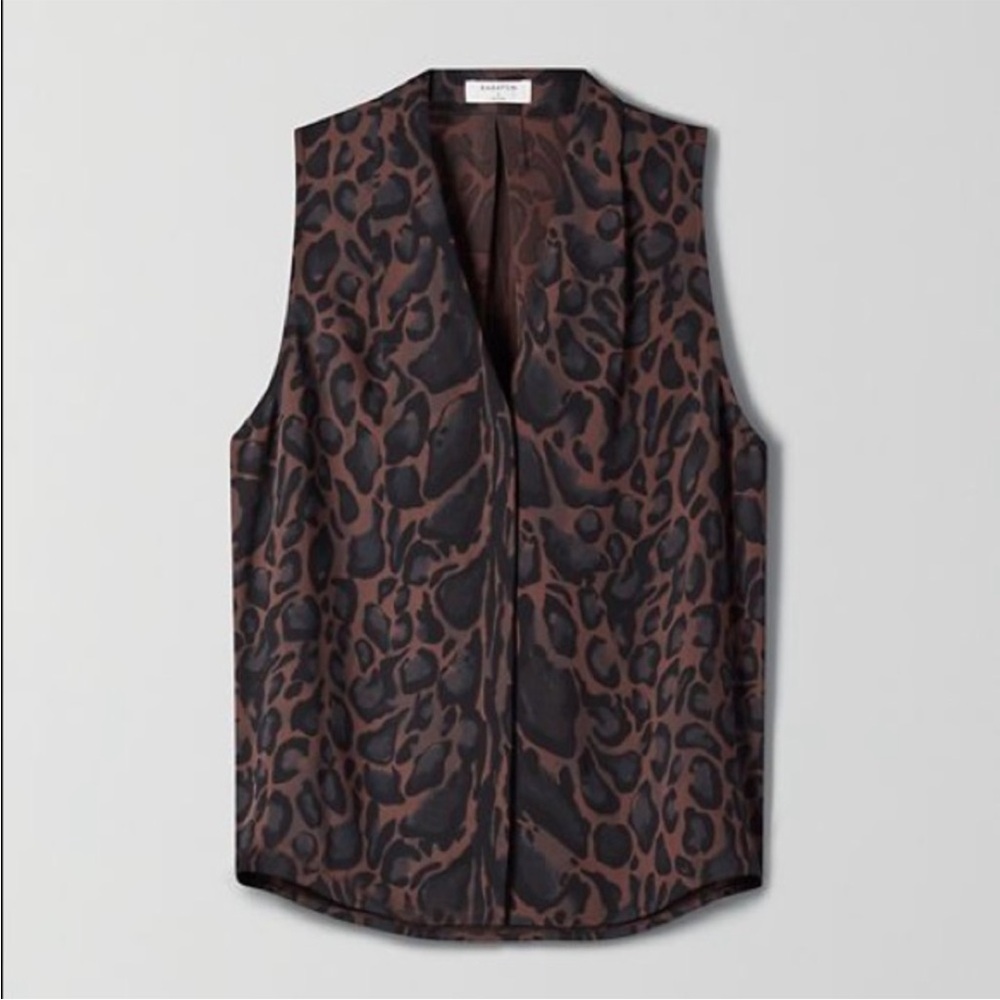EUC Babaton Sleeveless Power Blouse